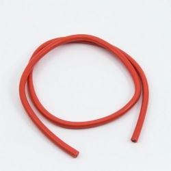 Silikónový kábel 3,3qmm, 12AWG, 500mm, červený UR46209