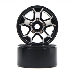 1.9 Aluminium CNC 5 Spoke Beadlock Rim, 2ks YR-WL-0147BK